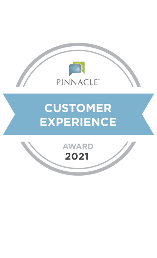 Pinnacle Customer Experience Award 2021