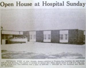 Open house newspaper clipping
