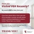 Leave VGH a review graphic